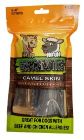 6 inch Camel skin 7 Ounce Zip Lock Bag