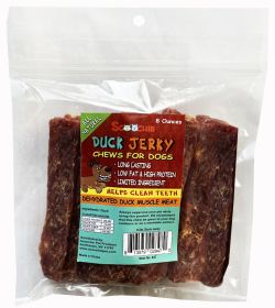 8 Ounce Duck Jerky in Peggable Bag