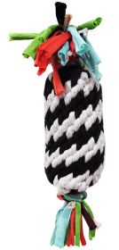 Super Scooch Rope Gummer with Squeaker 11 Inch