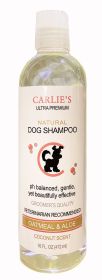 Carlies Ultra-Premium Oatmeal & Aloe Shampoo, Coconut Scent 16 Ounce