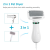 Pet hair comb hair dryer 2 and 1 pet supplies Pet hair Dryer with Slicker Brush; pet grooming