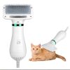 Pet hair comb hair dryer 2 and 1 pet supplies Pet hair Dryer with Slicker Brush; pet grooming