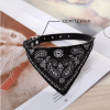 Cute Adjustable Small Dog Collar Scarf Neckerchief Bandana Collar