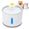 2.4L Automatic Dog Water Fountain Electric LED Dispenser Ultra Silent Auto Off