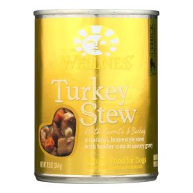 Wellness Dog Food - Turkey with Barley and Carrots - Case Of 12 - 12.5 Oz.