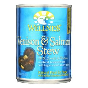 Wellness Food, Venison, Salmon with Potatoes and Carrots, Case Of 12