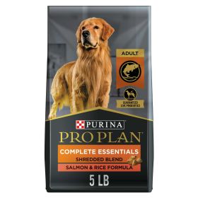 Purina Pro Plan High Protein Dog Food with Probiotics Shredded Blend Salmon & Rice