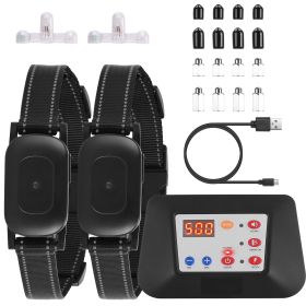 990FT Radius Dog Training Collar Wireless Fence Waterproof Vibration Electric Shock