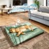 Up to 33 lbs Dog Mat Sleeping Mattress Removable and Washable Comfortable Bed