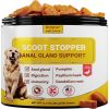 Scoot Stopper Soft Chews Fiber for Dogs Anal Gland and Digestion Support Pumpkin and Psyllium