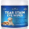 Eye Wash Wipes Tear Stain Remover Cleaner Eye Infection Treatment Relief Allergies