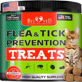 Flea and Tick Prevention Chewable Pills Revolution Oral Flea Treatment for Pets Pest Control & Natural Defense