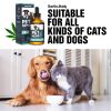 Hemp–Oil Dogs Helps Pets with Anxiety Stress It Calms Sleep & Supports Mood