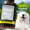 Hemp and Salmon Oil for Dogs Skin and Coat Omega Oil Rich in Vitamins B E