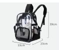 Breathable Transparent Travel Carrier Pet Backpack Weight up To 10lbs