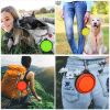 Travel Dog Bowl Foldable Water Bowl 4Pcs Silicone Collapsible