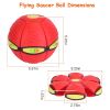 4 Pack Flying Saucer Ball Electric Colorful Flying Toy UFO Ball with LED Lights