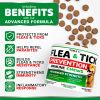 Flea and Tick Prevention for Dogs Chewables 170 Treats Natural Dog Flea and Tick Treatment