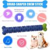 Dog Toothbrush Durable Dog Chew Toy Stick Soft Rubber Tooth Cleaning Point Massage