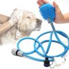 Dog Bath Brush Silicone Massage Pet Bath Brush Supplies For Dog And Cat