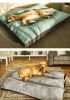 Up to 33 lbs Dog Mat Sleeping Mattress Removable and Washable Comfortable Bed