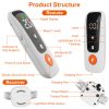 Electric Remote Training Collar IP67 Waterproof Rechargeable Dog Training System with Light Beep Vibration