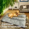 Up to 33 lbs Dog Mat Sleeping Mattress Removable and Washable Comfortable Bed