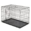 36" Pet Kennel Cat Dog Folding Steel Crate Animal Playpen Wire Metal