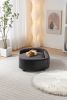 Scandinavian Elevated Dog Bed Sofa with Solid Wood legs and Black Bent Wood Back