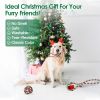 5Pcs Christmas Dog Rope Chew Toys Aggressive Teething Playing