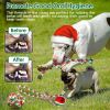 5Pcs Christmas Dog Rope Chew Toys Aggressive Teething Playing