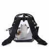 Breathable Transparent Travel Carrier Pet Backpack Weight up To 10lbs