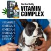 Hemp–Oil Dogs Helps Pets with Anxiety Stress It Calms Sleep & Supports Mood