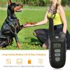 Dog Training Collar IP67 Waterproof Rechargeable Shock Collar w/ 1640FT Remote Range Beep Vibration