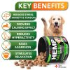 Hemp Calming Chews for Dogs with Anxiety and Stress Calming Treats 120 Treats