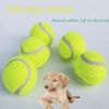 3pcs tennis toy micro elastic ball dog throwing interactive training