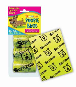 Scoochie Poop 3 Pack Poop Bags in Bag and Header