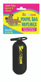 Scoochie Poop Dispenser with Refill Roll Bag Carded