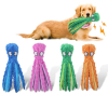 Squeaky Stuffed Interactive Plush Octopus Soft Dog Toys