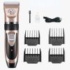 Dog Grooming Kit Clippers; Low Noise; pet grooming; Rechargeable