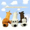 Pet dog gnaws and makes sounds toy dog plush toy; clean teeth toy