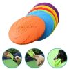 Pet UFO Toys Flying Discs Training, Toy Puppy Rubber Fetch Flying Disc