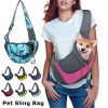 Pet Carrier S/L Outdoor Travel Dog Shoulder Bag Mesh Oxford Single Comfort Sling Handbag Tote Pouch