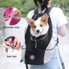 Travel Backpack, Double Shoulder Portable Outdoor Dog Carrier Bag Travel Set