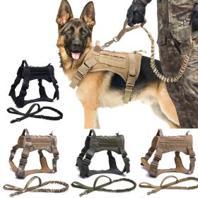 Tactical Quick Release Dog Harness (Color: CP Harness, size: XL)