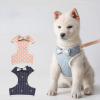 Pet leash Bowknot pet chest strap vest dog leash