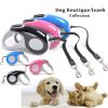 Telescopic Traction Rope Dog Automatic Tractor Portable Dog Leash