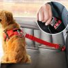 Dog Car Seat Belt for Accessories Goods Animals Adjustable Harness