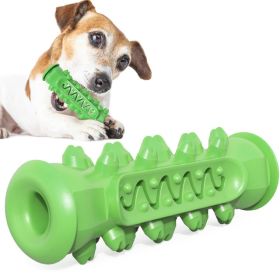 Dog Toothbrush Toys, Chew Cleaning Teeth (Color: Basic Green)