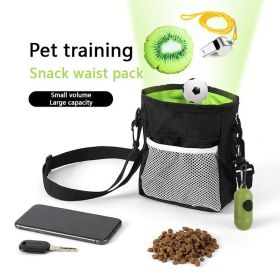 Dog Treat Pouch, Dog Training Treat Pouch for Pet, Dog Treat Pouch for Training (Color: Black)